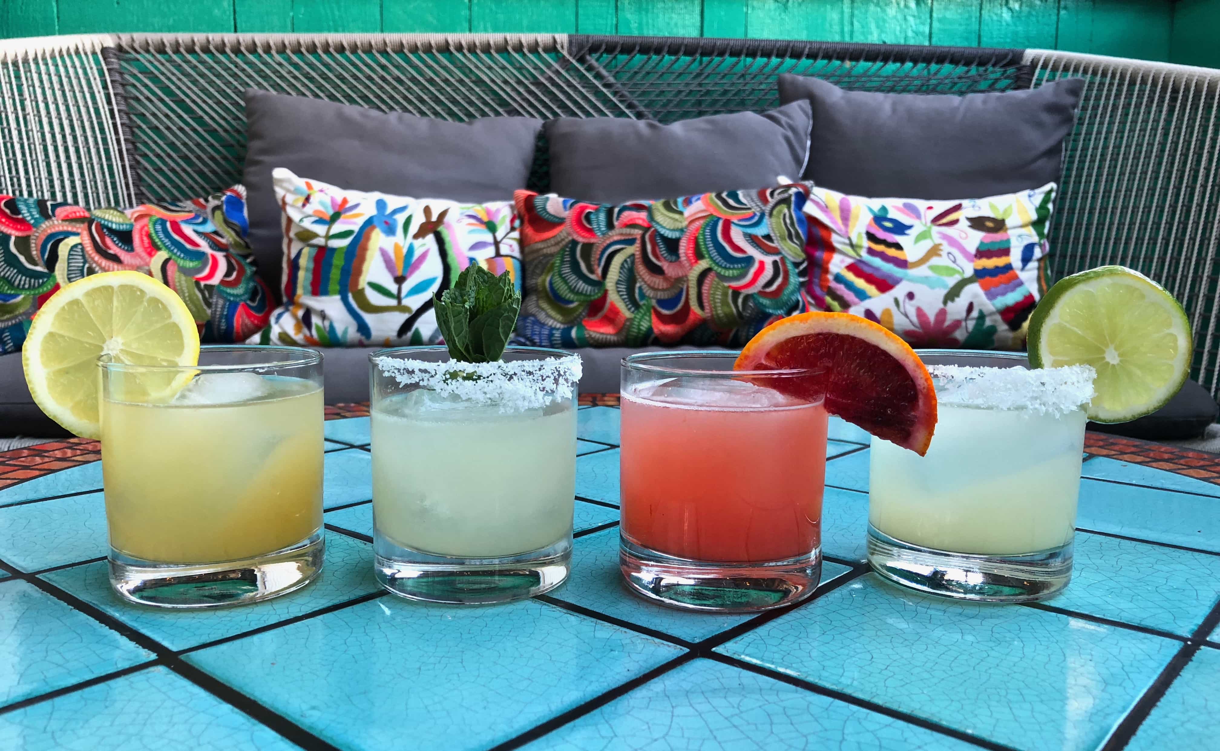 Tallula's_Margarita Flight Tallula's Restaurant