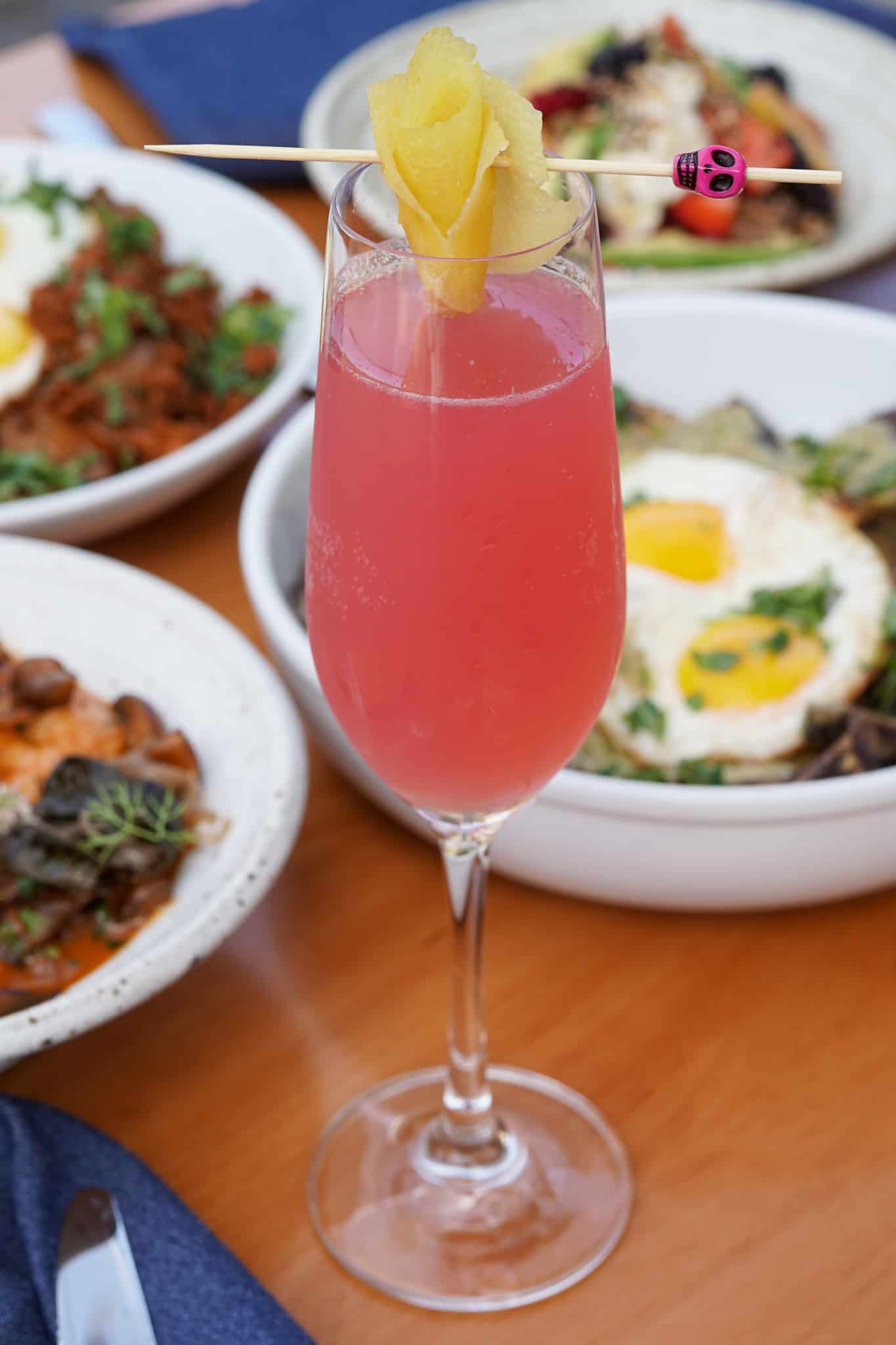 Bubbles & Blooms Brunch Cocktail